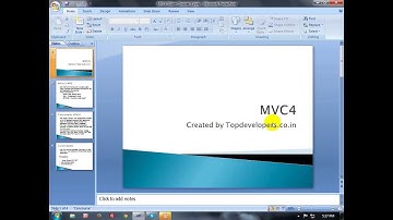 MVC4 Razor Introduction Part 1-1