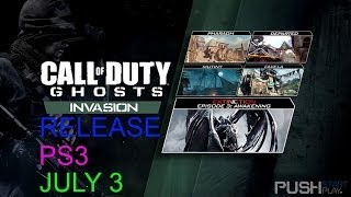 COD Ghost: Invasion DLC PS3