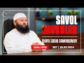 Live savoljavoblar 387  28022024