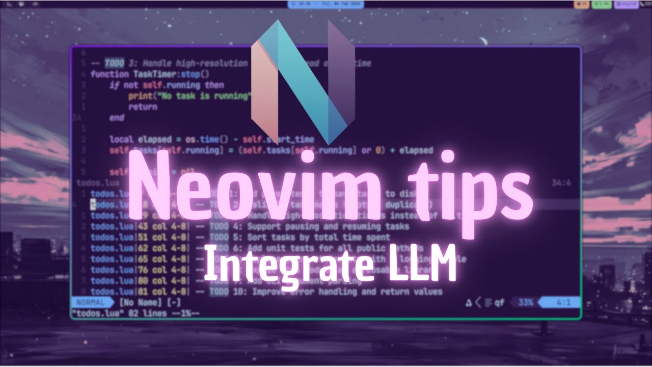 Run a Local LLM Inside Neovim (Lua + Ollama) - YouTube