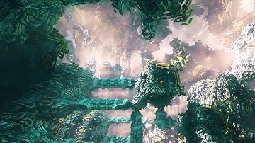 Deoxyribonucleic acid experimental fractal trip video animation