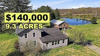 Deal of the Day 94 | Wow! What Potential lies here! 9 Acres + Pond. $140,000