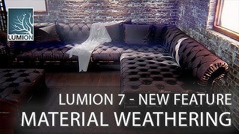 Lumion 7 Tutorial - Material Weathering Settings