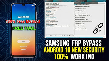 How to Unlock Google Lock Samsung Android 16 | All Samsung FRP Bypass Android 16 | 100% FREE METHOD