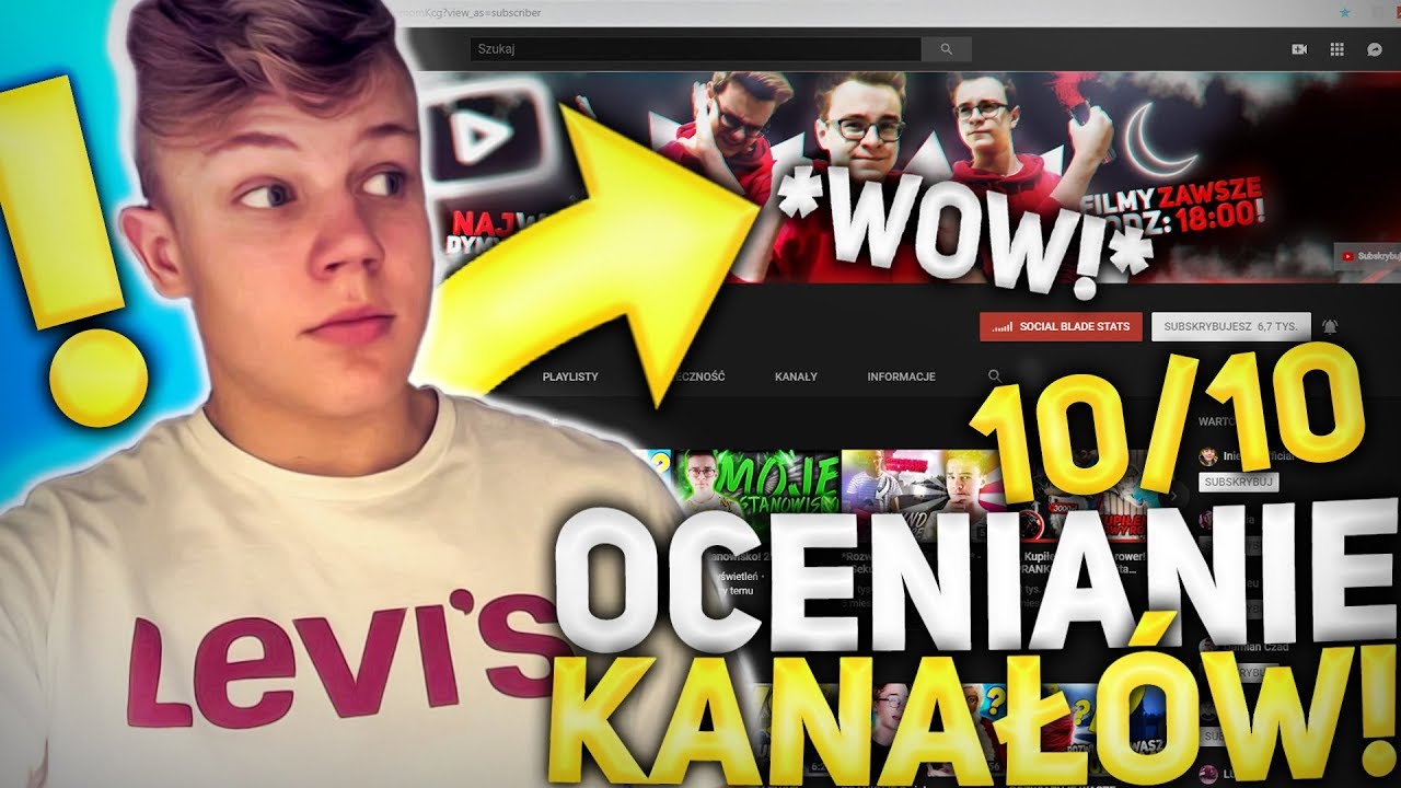 🔥OCENIANIE KANAŁÓW WIDZÓW | 2