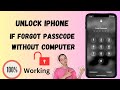 How to Unlock iPhone iF Forgot Password Without Computer 2023 | Unlock iPhone iF Forgot Passcode