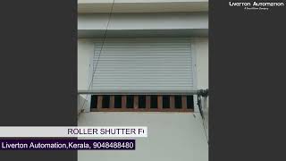 Motorized Roller Shutters For Home - Kerala | Automated Aluminium Shutter  | Smart Home - Kochi