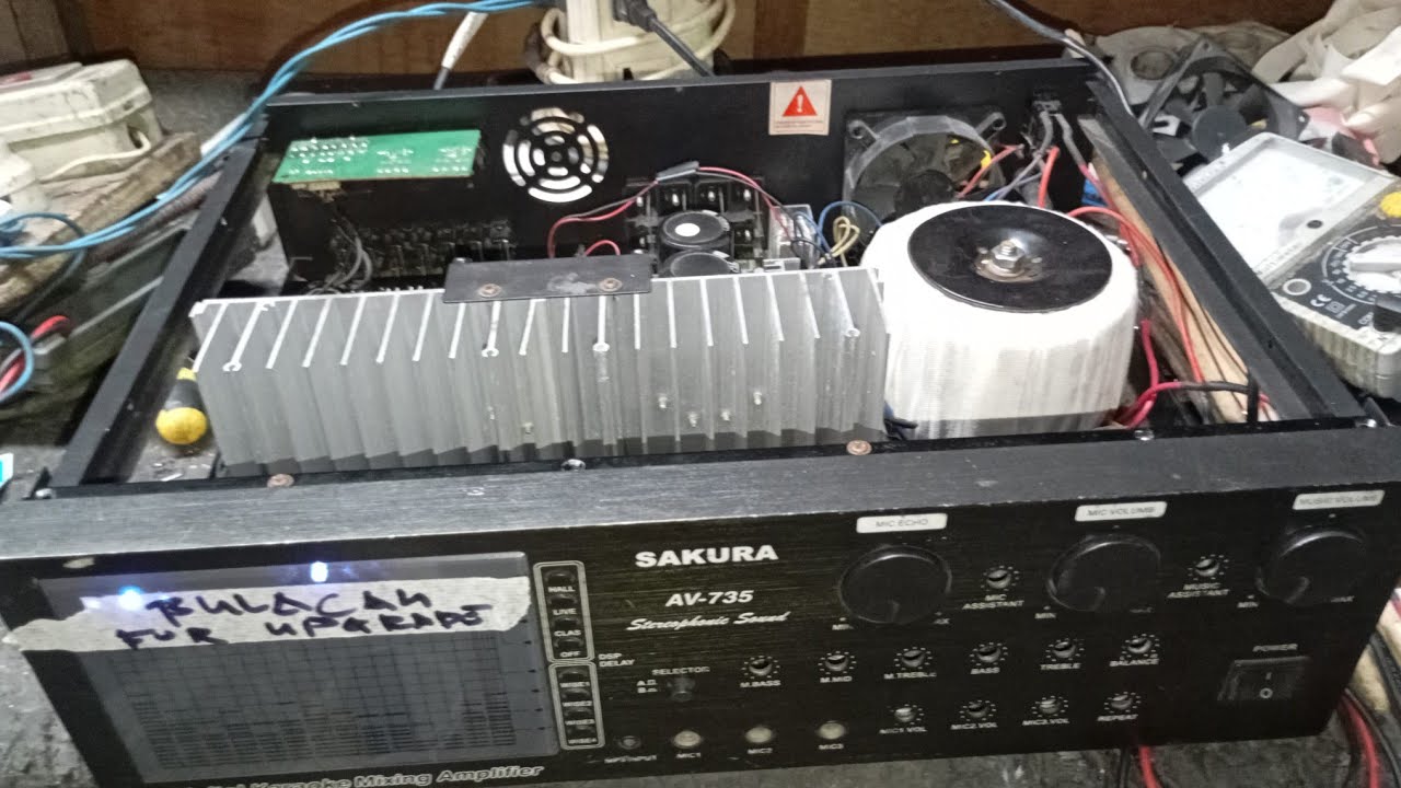 PAANU MAG UPGRADE NG AMPLIFIER, AV735 amplifier upgrade transformer