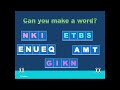 [Word scramble] 어린이 영어게임!퀴즈! Quiz!Make a Word! Phonics!子供英語ゲーム！