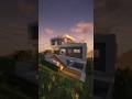 Build This Modern House in 60sec #ytshortsvideo #minecraft #modernhouse #asthatic