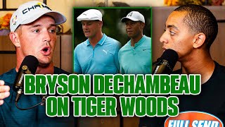 Bryson DeChambeau on Tiger Woods: 'He would walk past you like you were nothing.'