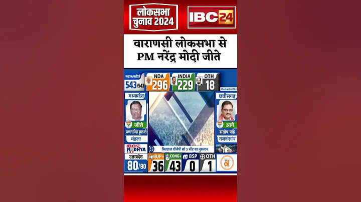 Loksabha Election Result 2024 : वाराणसी से तीसरी बार जीते PM Modi । जाने जीत का अंतर #shorts - DayDayNews