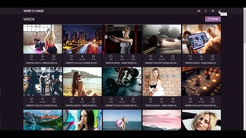 Template 8 - Color Scheme 10 (For Video Website)