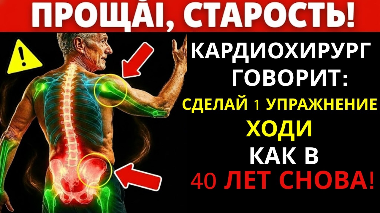 Вам за 60? Всего одно движение помогает вернуть мышцы быстрее, чем спортзал | НАРОДНЫЙ ЛЕКАРЬ