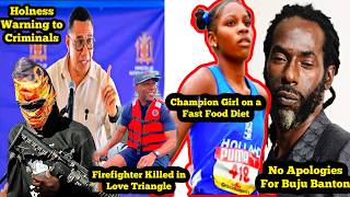 Celebrity Buju Banton Gets No Apology / Shanoya Doublas Champion Girl / Holness Message to Criminals Profile
