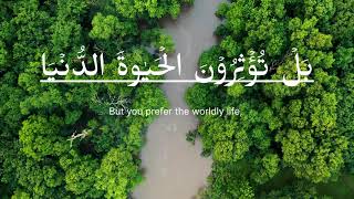Surah Al-A'la | The 87th chapter | Beautiful recitation | @ZikrullahTV