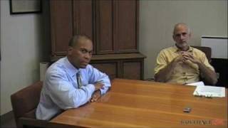 Gov. Deval Patrick visits the Gazette (part 5)