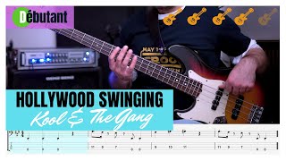 Hollywood Swinging - Kool & The Gang - Bass Cover Funk Tabs