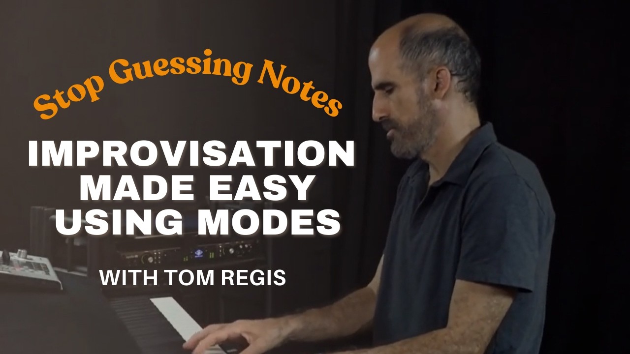 How to Improvise on Piano for Beginners - Simple Modal Method (Part 1)