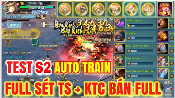 VLTK Mobile Lậu Test - Free Sét BK Tông Sư , Full Đồ Ngựa Cày Cuốc có tất - Võ Lâm Jx Siêu Quậy