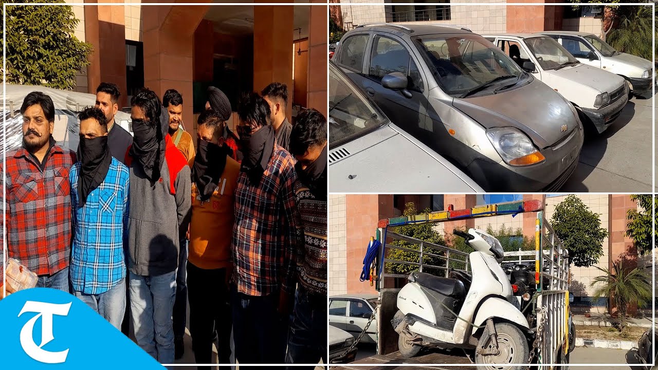 Police bust gang of vehicle lifters in Mohali, recover cars and