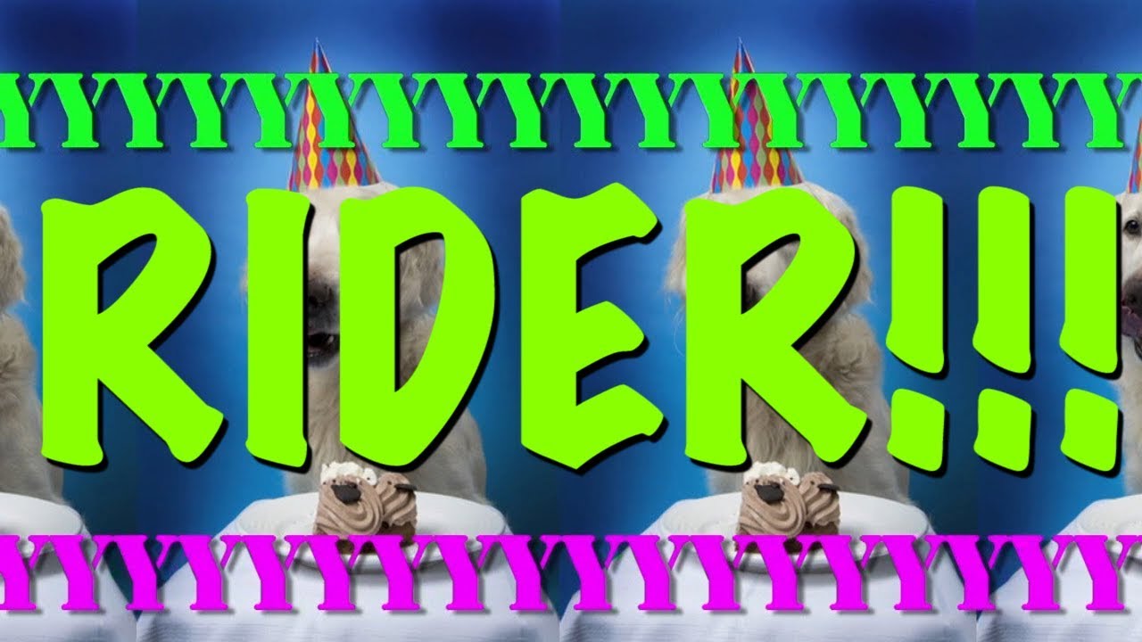HAPPY BIRTHDAY RIDER! - EPIC Happy Birthday Song 