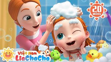 🛁 Bài hát đi tắm | Đi tắm thật vui | LiaChaCha - Ca Nhạc Thiếu Nhi Việt Nam