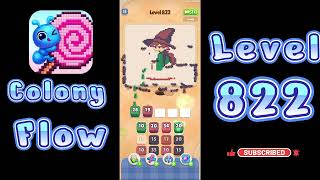 Colony Flow Level 822 Walkthrough | All Gameplay Solution | Go Answer
