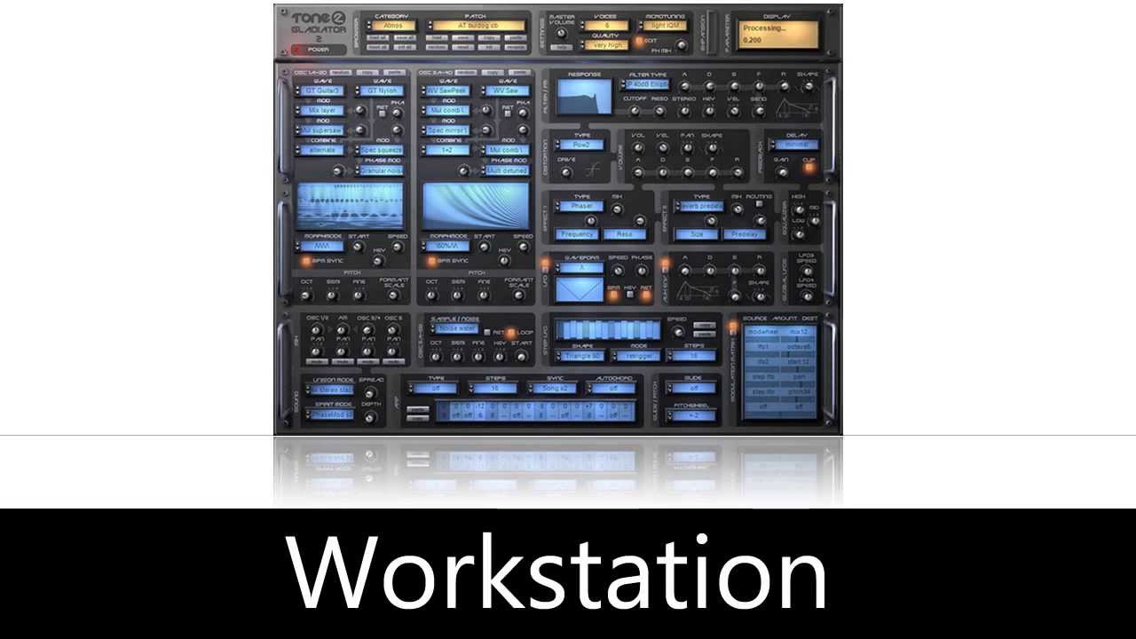 Workstation for Gladiator2 (pt.3)