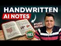 Ai se handwritten notes kaise banaye| Ai tool for handwritten notes - Pdf to handwritten notes