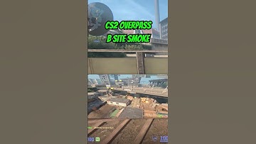 CS2 Overpass B Site Smoke! #cs2 #counterstrike2