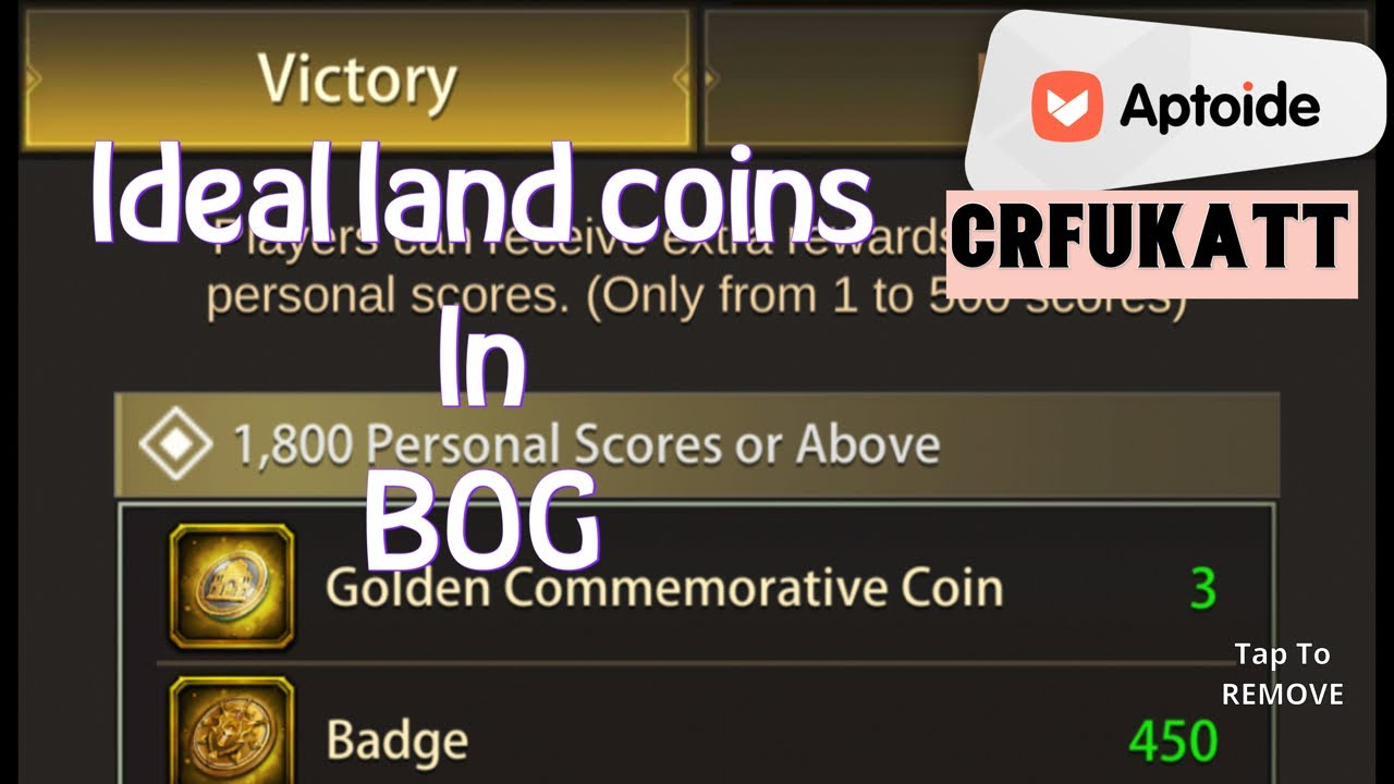 Evony updates BOG rewards with IDEAL LAND coins!