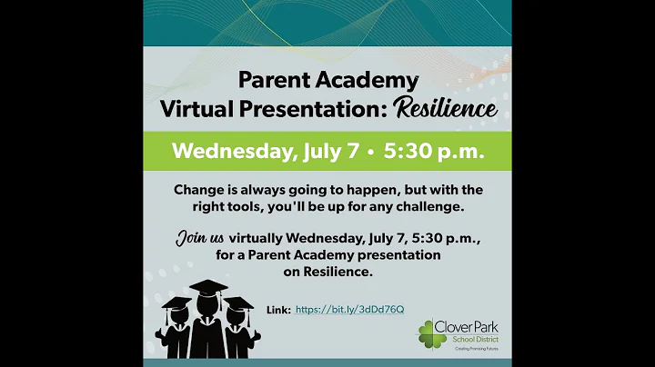 Parent Academy Virtual Presentation: Resilience
