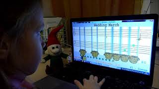 Прохождение игры Note Duration School. Программа Софт Моцарт. screenshot 2