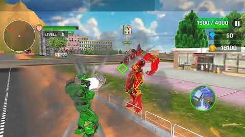 Army Bus Robot Car Transformers Games - Car Game Android Gameplay