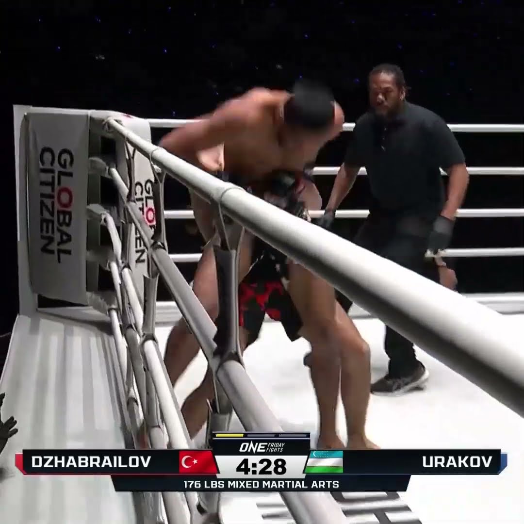 SLAM CITY ? Dzhabir Dzhabrailov ragdolls Khusan Urakov for a 47-second knockout!