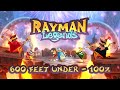 Rayman Legends - 600 Feet Under | 100% Complete | All Teensies + Lum Locations (Gold Cup)