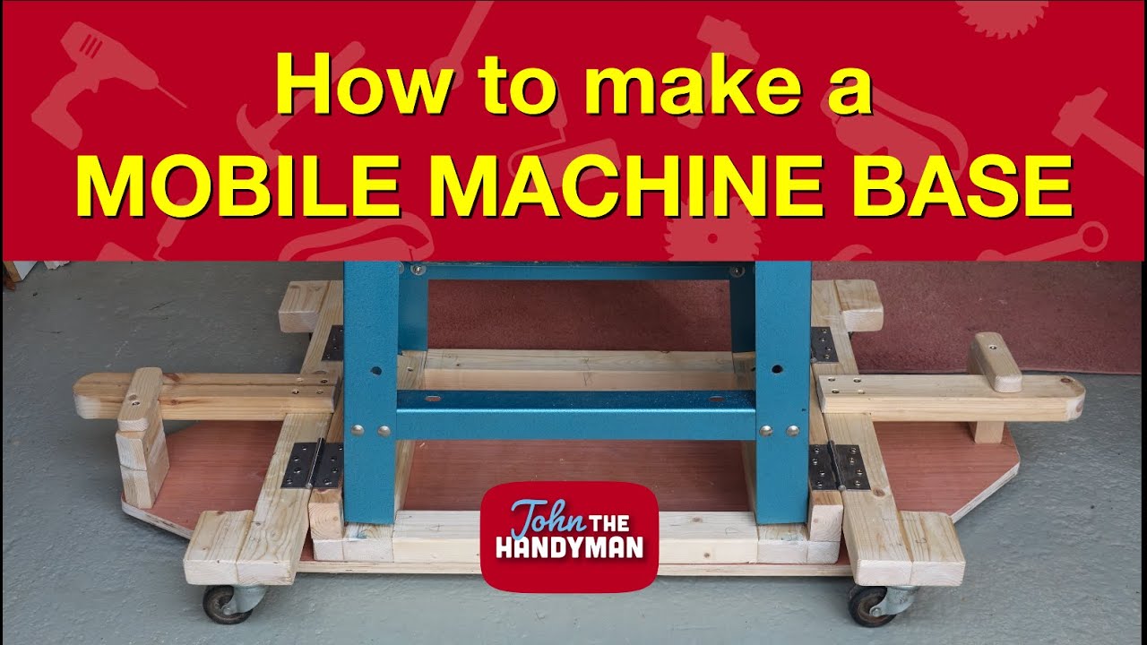 How to Make a Mobile Machine Base 
