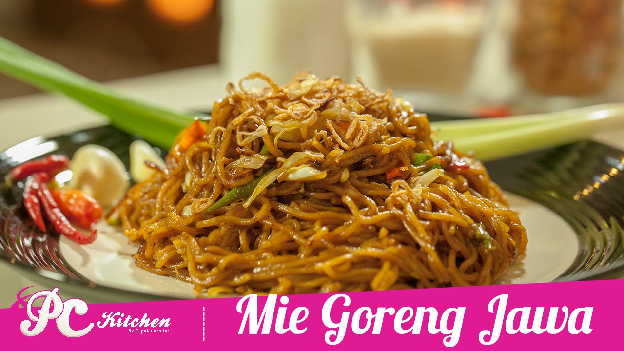  Resep  Mie Goreng  Jawa  PUPUT CAROLINA YouTube