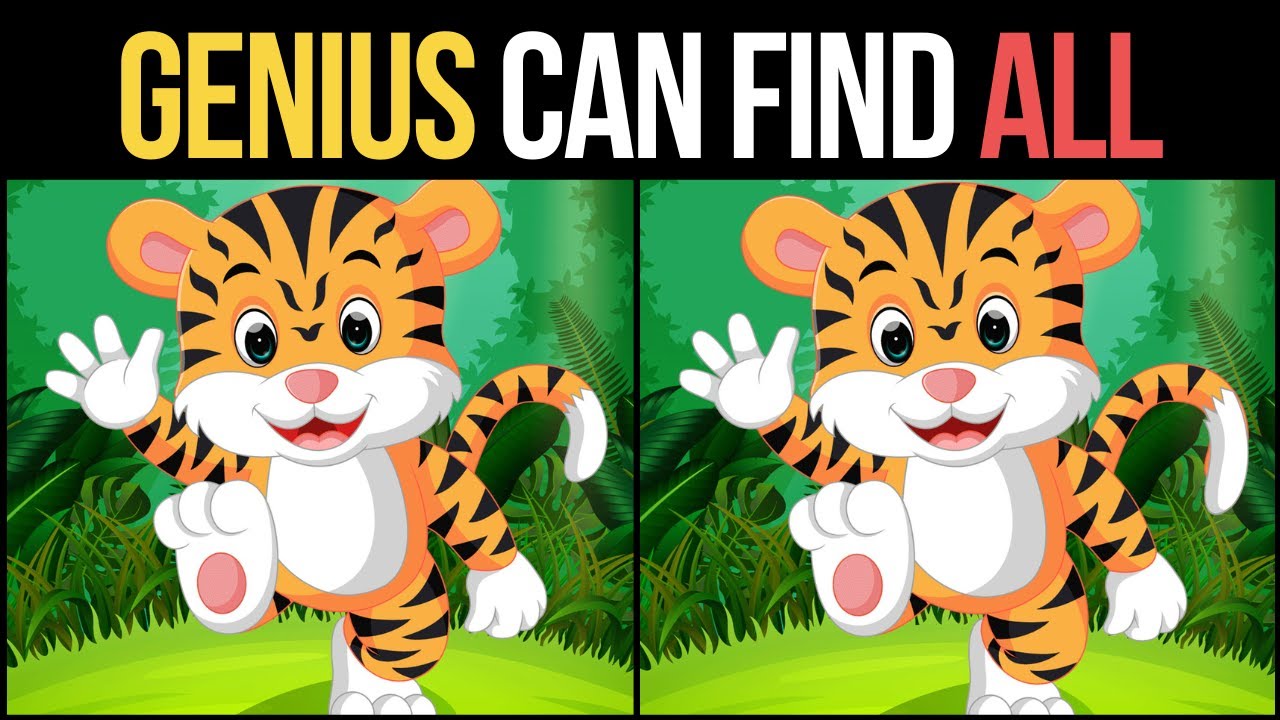 Spot The Difference: Only 1% Can Find All Differences [Find The ...