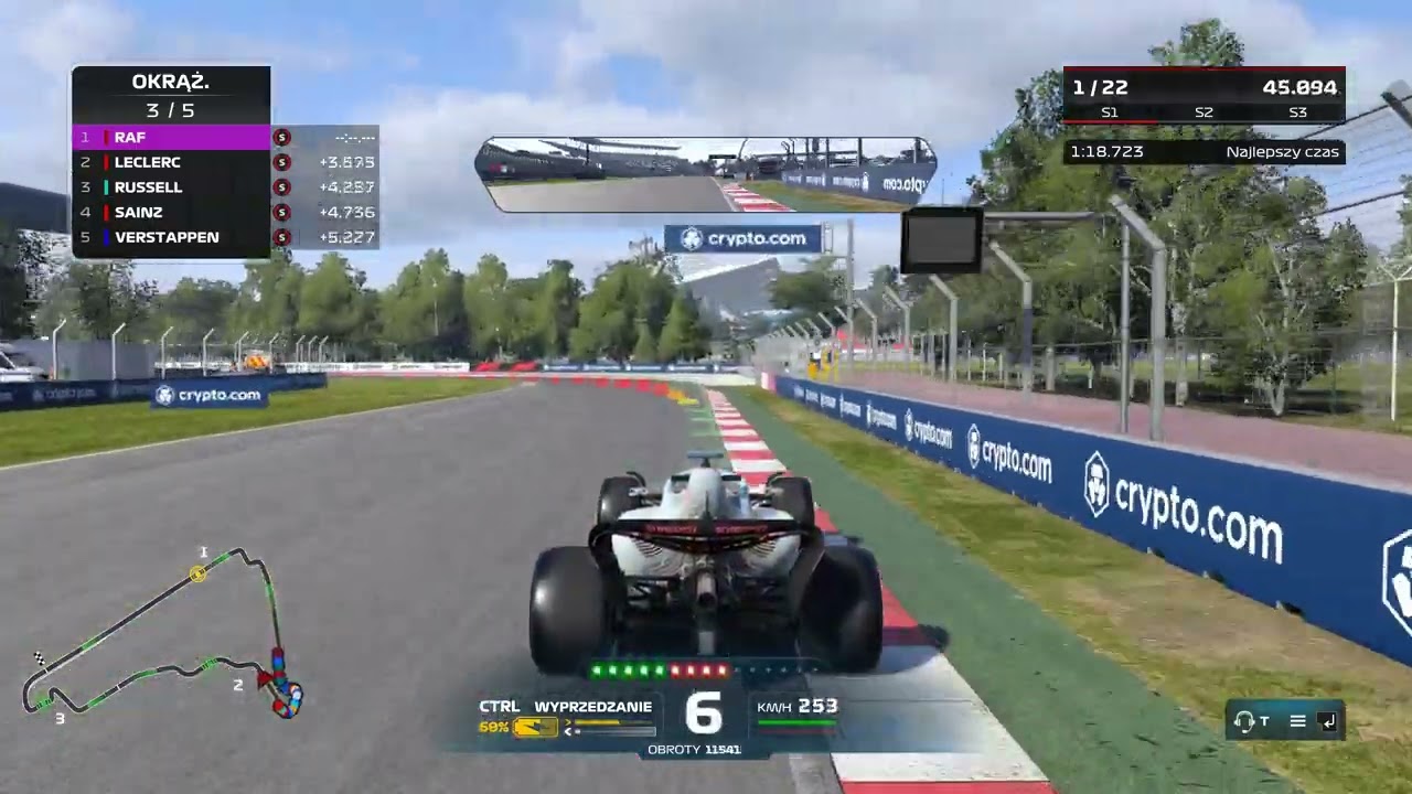 F1 2022 codemasters- GP Mexico/ MY TEAM