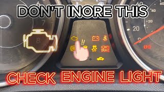 HOW TO FIX CHEKE  ENGINE LIGHT? (Why is my checkengine light is on? )#car #engine