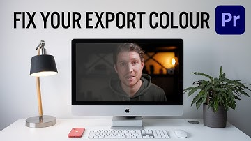 This SIMPLE FIX will correct Premiere Pro Export Colour on a Mac