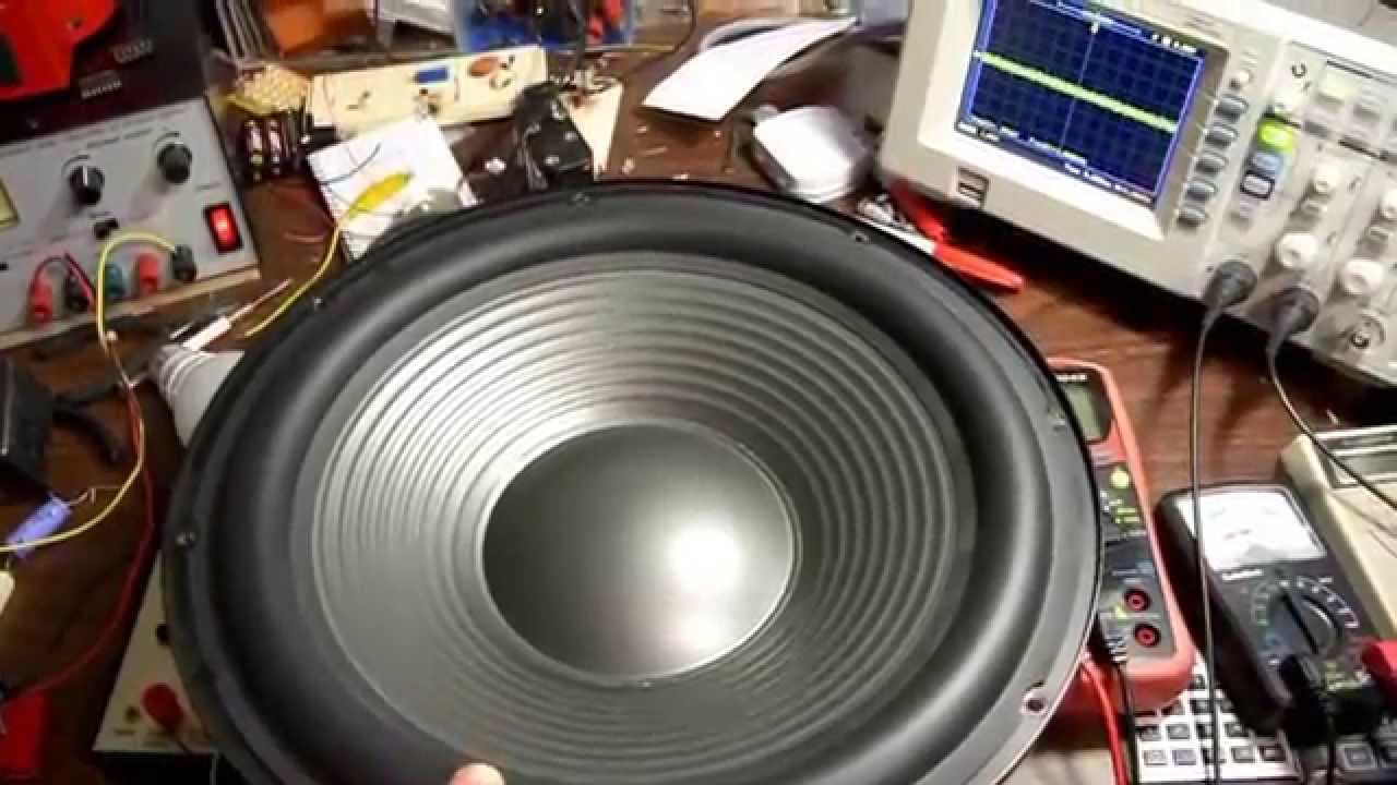 measuring speaker free air resonance youtube how to measure speaker size