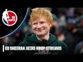 Ed Sheeran joins Hoop Streams, talks how he&#39;ll love the Celtics till he&#39;s seventy | Hoop Streams