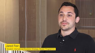 Jared Fein Student At The International Business Strategy Master Programme
