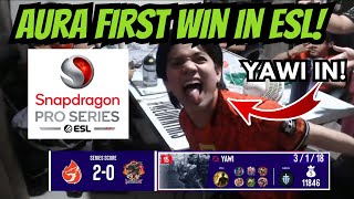 Aura Defeats MPL Cambodia's First Runner Up in ESL Open Finals! Yawi in the Line up!