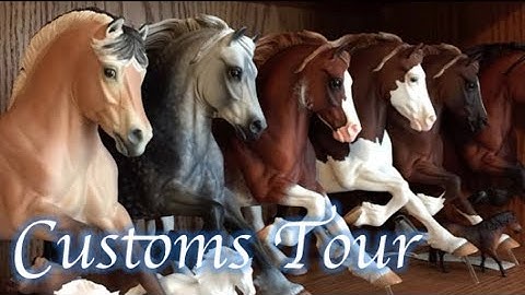 Custom Model Horse Collection Tour