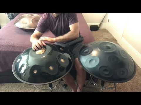 Raga Desh and Sarasangi Handpan Improv