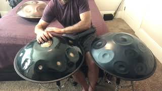 Raga Desh and Sarasangi Handpan Improv